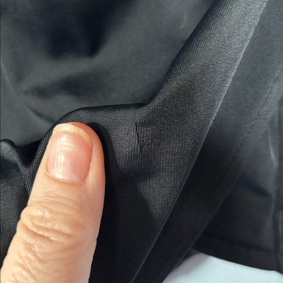 WHITE STAG Black one piece swimsuit. Full coverage with half skirt. Sz.1x/16. - Picture 4 of 14